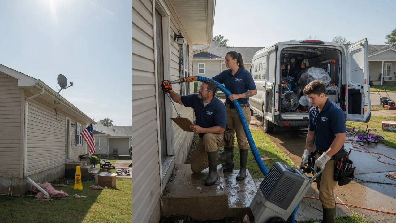 Ceiling Water Damage Restoration in Malcolm, NE near me